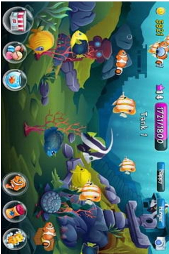鱼儿的海底世界安卓版(海底养鱼游戏) v1.3.27 Android官方版