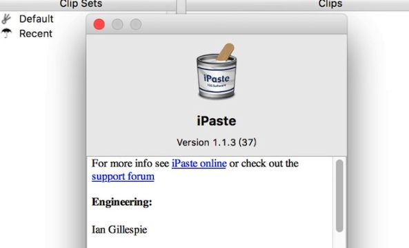 Mac上剪切板增强工具ipaste