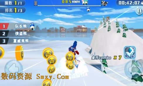 倒霉熊滑雪大冒险安卓版(手机滑雪游戏) v1.4 免费版