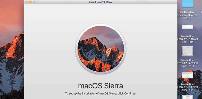 MacOS10.13命名规则