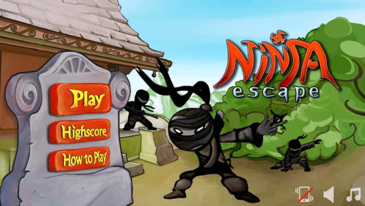 忍者逃亡手机版(Ninja Escape) v1.0 安卓版
