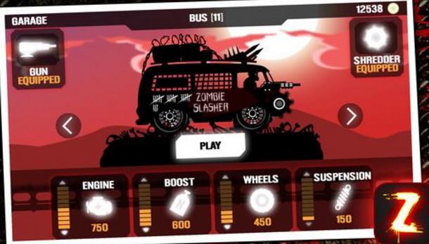 僵尸碾压车游戏安卓版(各种类型的战车) v1.2 手机版