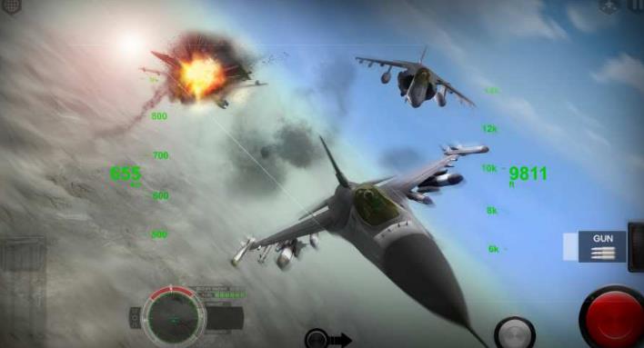 战机装置模拟手机版(飞行射击) v1.1 Android最新版