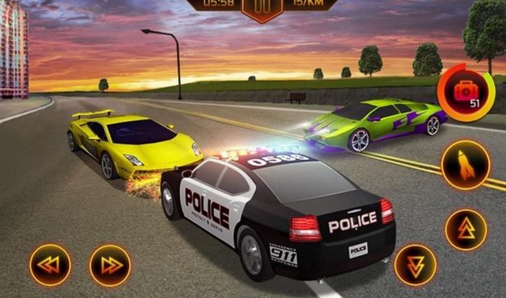 追逐警匪安卓版(Police Hill Crime Chase) v1.4 最新版