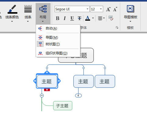 MindManager樹狀思維導圖創建步驟