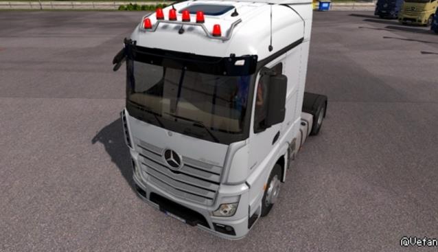 欧洲卡车模拟2红色警示灯MOD