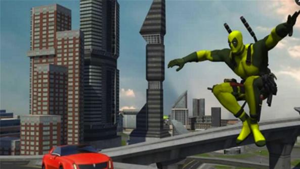 巨人英雄VS机器人手游(操控英雄在城市里自由行动) v1.1 手机安卓版