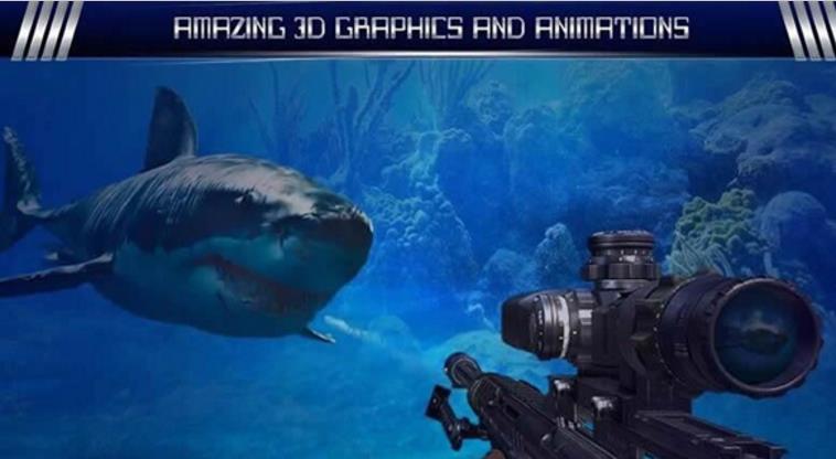 鲨鱼枪击手安卓版(Underwater Shark Sniper) v1.2 手机版