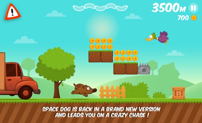 太空狗快跑安卓版(卡通跑酷游戏) v1.0.1 手机版
