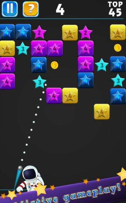 波波对星星游戏安卓版(融入星星与方块元素) v1.2.1 手机最新版