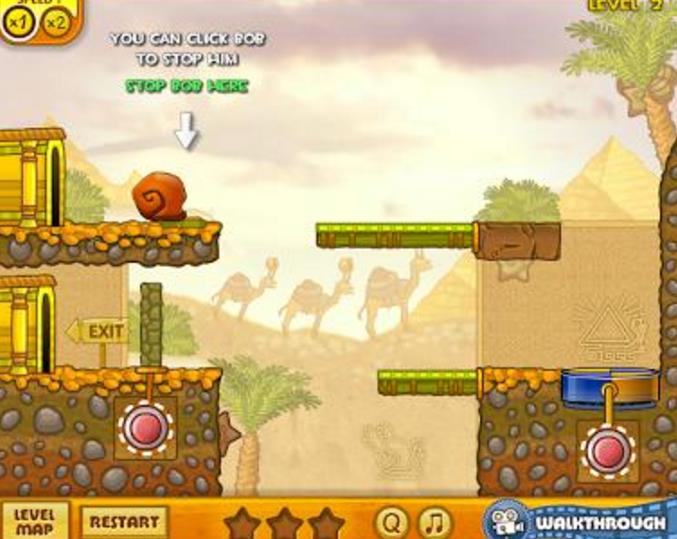蜗牛鲍勃3埃及沙漠安卓版(休闲冒险游戏) v1.3 手机版