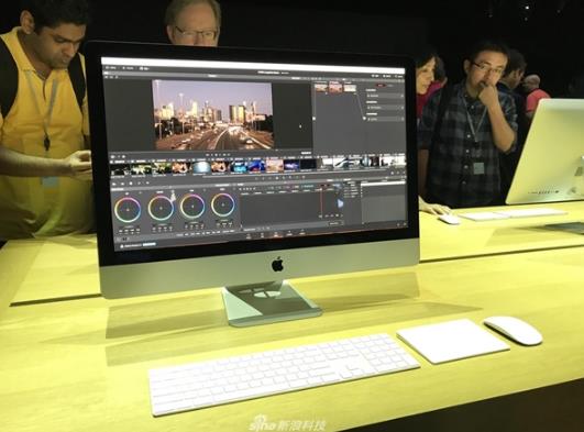 新款苹果配置强大iMac真机图界面