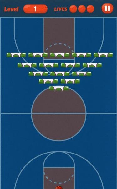 篮球撞砖块中文修改版(精彩有趣的体育项目) v1.1 安卓手机版