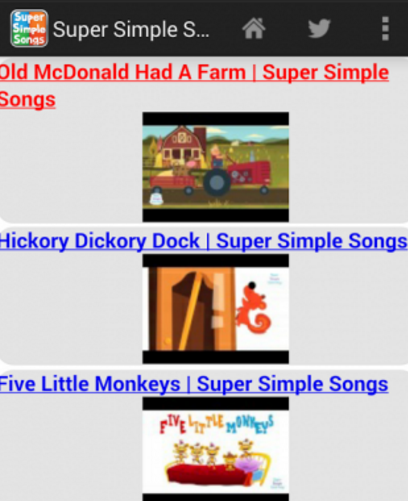 super simple songs英语儿歌app(英语童谣专辑) v1.4 安卓手机版