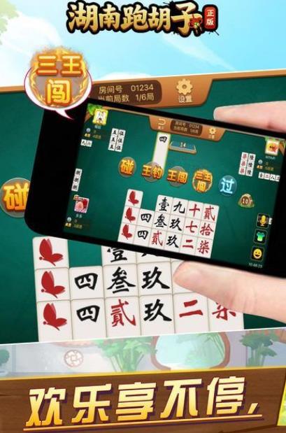 闪闪湖南跑胡子安卓版(经典的棋牌游戏) v1.2 手机游戏