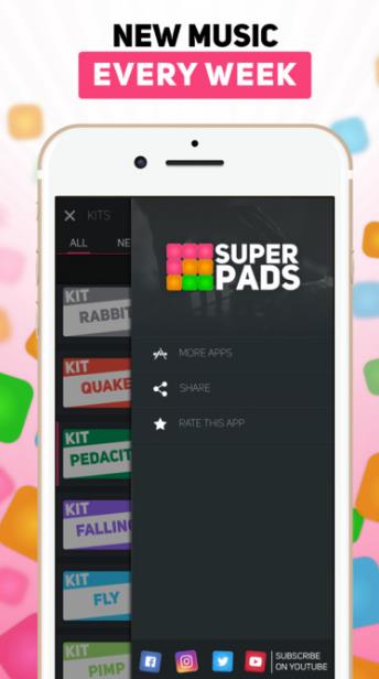 superpads苹果版(指尖音乐游戏) v2.8 IOS版