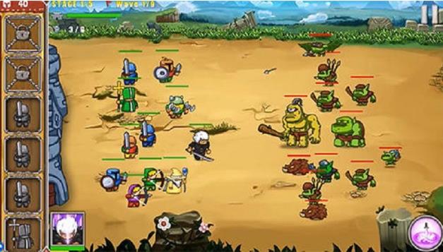 城堡防御军队扩张安卓版(Q萌的画面设计) v2.3.0 手机游戏