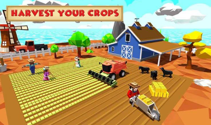 农场建设模拟器安卓版(像素风格农场游戏) v1.3 手机版