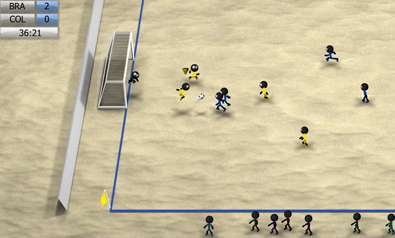 赛球火柴人安卓版(开始一场足球比赛) v1.2 手机正式版