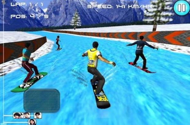 滑雪比赛安卓版(SnowBoard Racing) v1.1 手机版