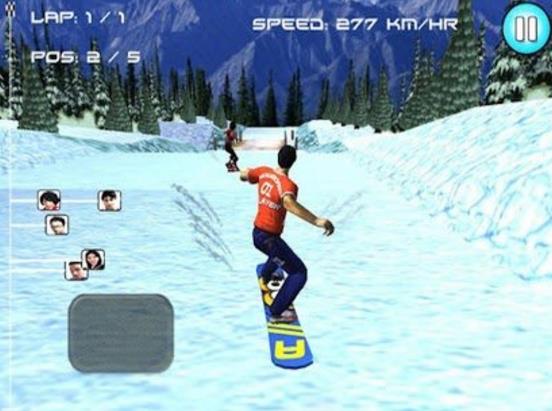 滑雪比賽安卓版(SnowBoard Racing) v1.1 手機版