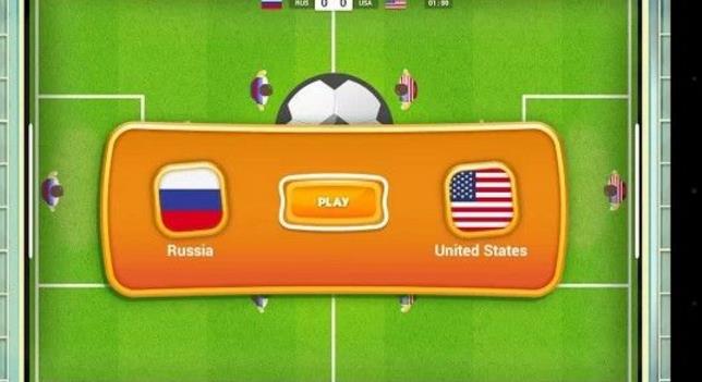 踢球世界杯安卓版(桌式足球) v0.2 手机版