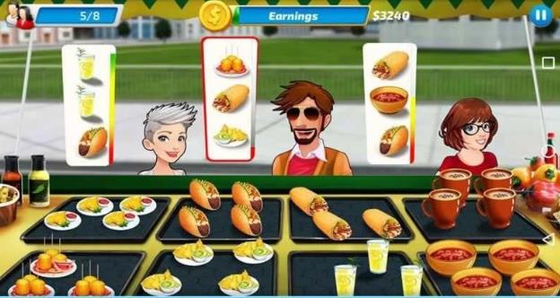 食品餐车服务驾驶安卓版(驾驶和经营玩法) v1.3 手机游戏