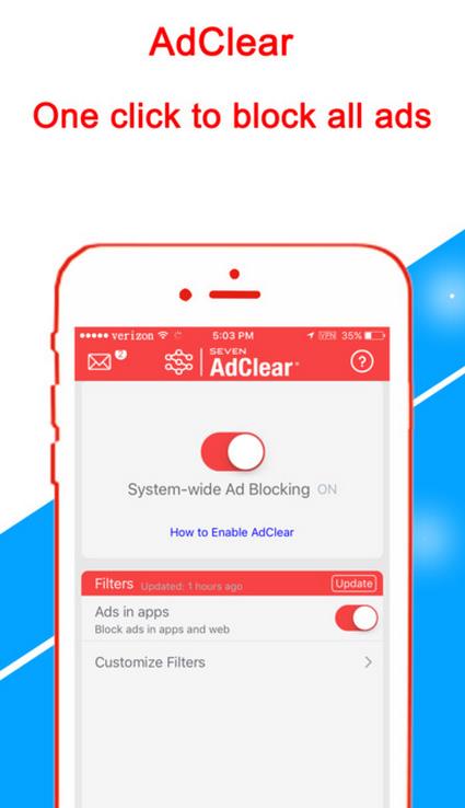 乐网AdClear苹果版(IOS手机视频广告拦截软件) v1.6.3 iPhone版
