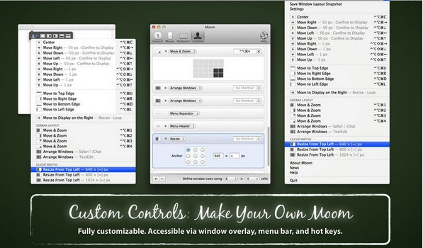 Mac窗口管理软件Moom使用方法特色