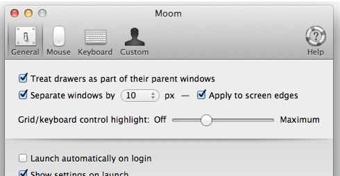 Mac电脑中窗口管理软件Moom如何使用？特色