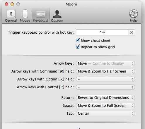 Mac电脑中窗口管理软件Moom如何使用？步骤1