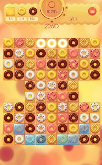 甜甜圈消消乐安卓版(上千道经典的关卡) v1.4 手机游戏