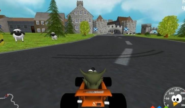 开源3D卡丁车游戏免费版图片
