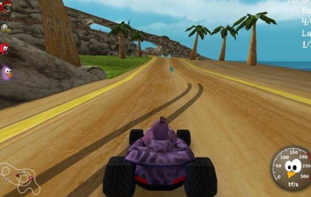 开源3D卡丁车游戏免费版截图