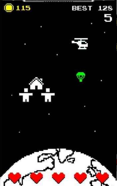 跳跳守护者安卓游戏(黑白风格的画面设计) v1.1  手机版