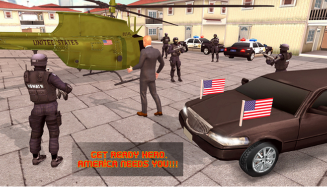 美国总统直升机iOS版(动作射击游戏) v1.1 苹果手机版