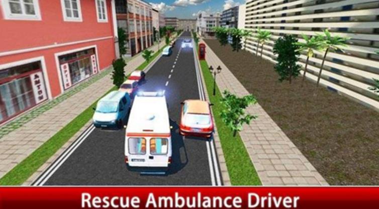 城镇救护车3D手机版(模拟驾驶玩法手游) v1.6 安卓版