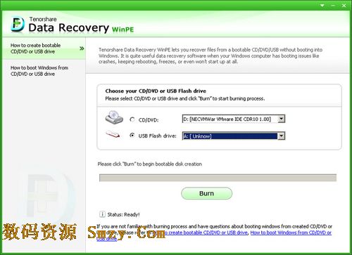 Tenorshare Data Recovery WinPE