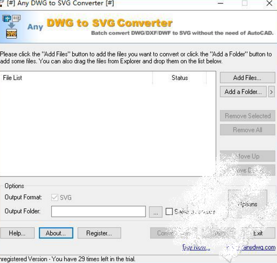 Any DWG to SVG Converter官方版截图