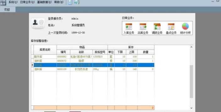 小兵庫房管理係統