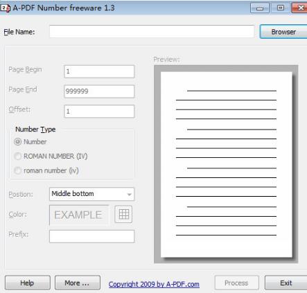 PDF添加页码工具最新版图片
