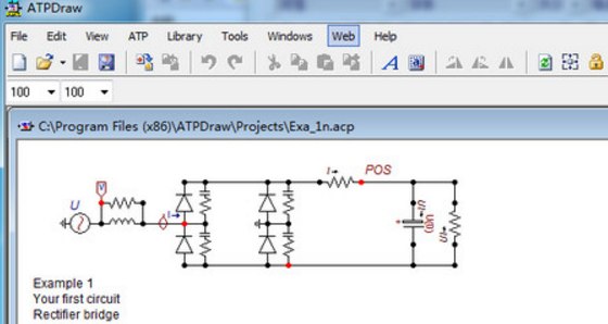 ATPDraw電路仿真軟件綠色版