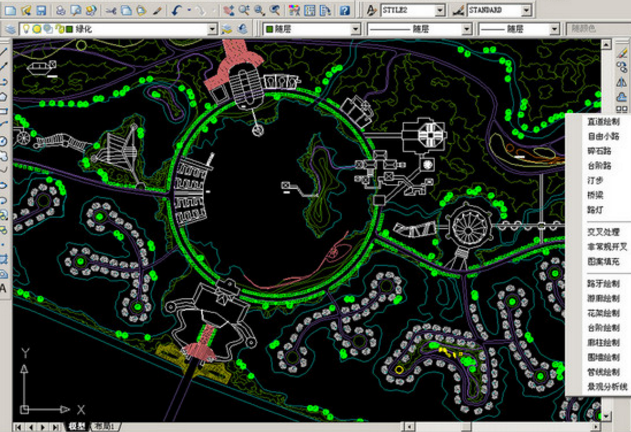 规划园林设计软件HCAD最新版截图