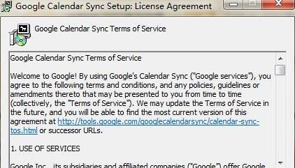 google calendar sync