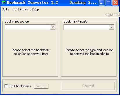 Bookmark Converter电脑版界面