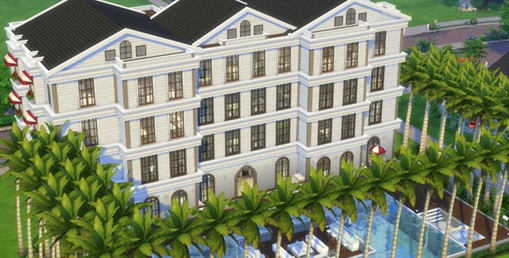 模拟人生4五星级棕榈树酒店MOD免费版