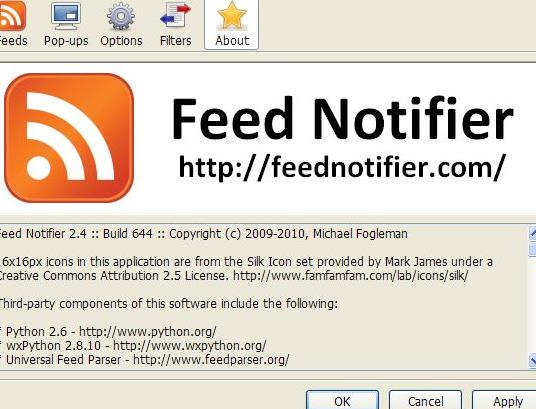 Feed Notifier电脑版界面
