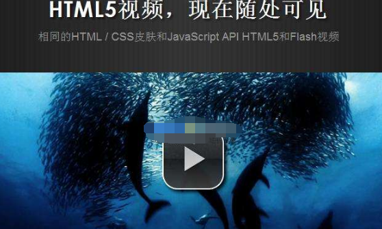 HTML5网页视频播放器功能
