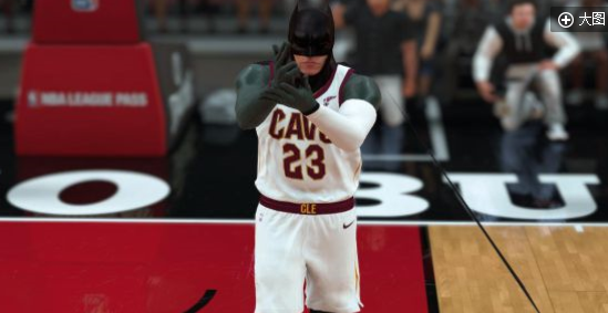 NBA2K18蝙蝠俠V1麵具係列MOD