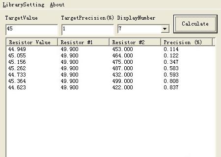 ResistorCalculator